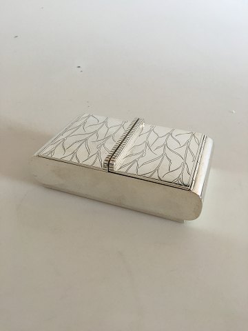 Georg Jensen Sterling Sølv Jørgen Jensen Cigaretboks No. 867