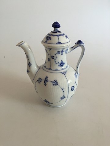 Royal Copenhagen Musselmalet Riflet Kaffekande No. 47