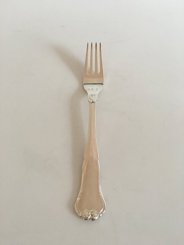 Leonora Christine Prima Silver Plated ES Luncheon Fork  Kronen / Hans Hansen Metal