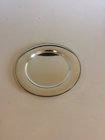 Sæt på 12 Georg Jensen Sterling Sølv Pyramide dæktallerken / charger No 600Y Harald Nielsen