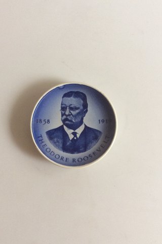 Royal Copenhagen 2010 Plaquette Theodore Roosevelt 1858-1919 No "178
