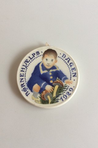 Aluminia Børnehjælps Platte 1929
