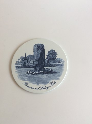 Royal Copenhagen Tranquebar, Blå Fajance Smørbrik No 1403