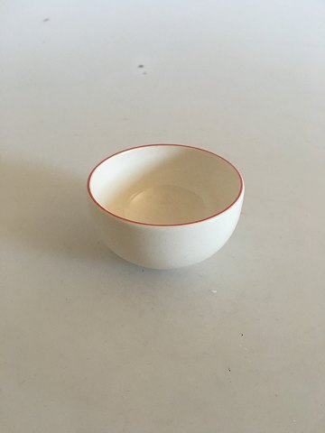 Royal Copenhagen Rødtop / Rødkant Lille Skål / Saltkar