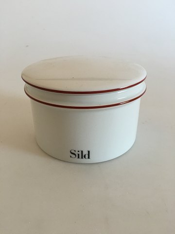 Bing og Grøndahl Sild Lågkrukke No. 553 fra Apotekerserien