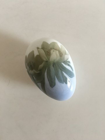 Bing & Grondahl Art Nouveau Egg with Flowers