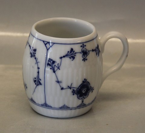 Kongelig Dansk Porcelæn Musselmalet  137-1 Sennepskrukke uden låg 7.5 cm