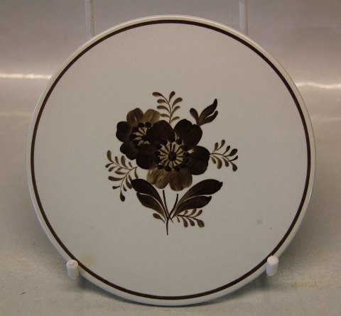 Aluminia Faience Brown Tranquebar 1403-45 Trivet 14.5 cm