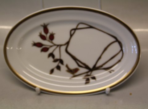Christmas Joy Royal Copenhagen  Assiet 19 x 12.5 cm til 2004 Design Jette Frölich Kongelig Dansk
