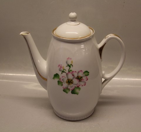 B&G Princess Margrethe apple flower porcelain 091 a Large coffee pot 24 cm 1 l (301)