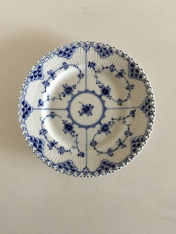 Royal Copenhagen Musselmalet Helblonde Sidetallerken No. 1087