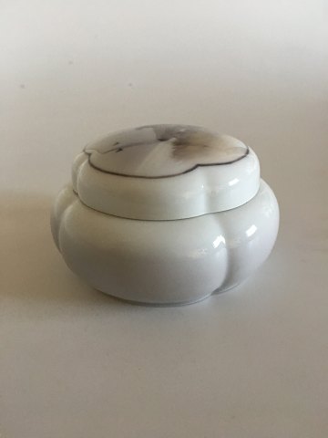 Royal Copenhagen Art Nouveau Lidded Bowl No 2580/1325 with Danish Antiquity Motif