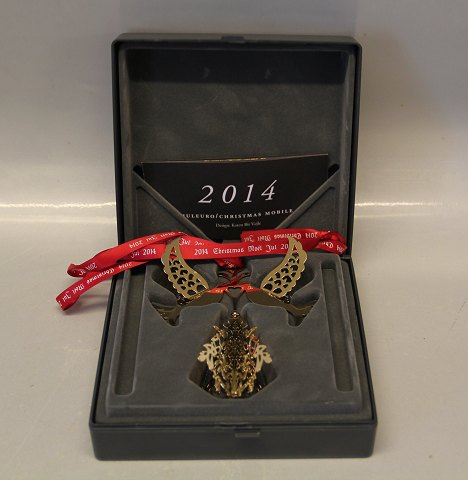 Georg Jensen Juleuro 2014 Grantræ og duer Design Karen Bit Vejle