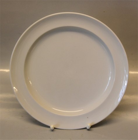 Hvidpot 6295 Tallerken, flad 24 cm (624)  Kongelig Dansk porcelæn  Design Grethe Meyer 