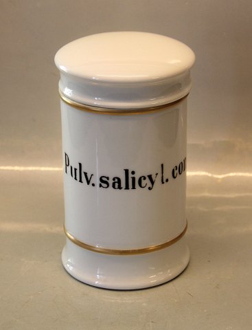 Royal Copenhagen Farmacy Jar 19 cm Pulv.salicyl.con 