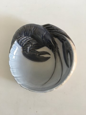 Royal Copenhagen Bowl No. 3498 with Lobster Decoration