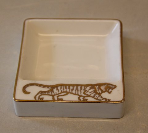 Bing & Grøndahl Reklame Emne B&G Mønt bakke 8.5 x 9.5 cm Tiger Margarine Otto Mønsted