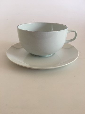 Royal Copenhagen Grethe Meyer Blåkant Morgenkop / Chokoladekop og Underkop 084 /3081