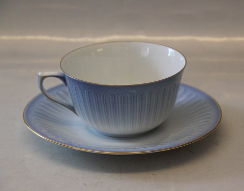 473 Tea cup 1.5 dl B&G Porcelain Blue Ballerina with gold