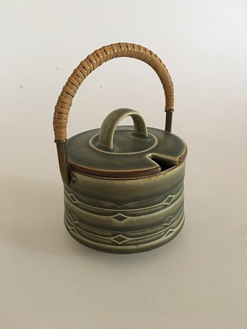 Bing og Grøndahl / Kronjyden Rune Stentøj Marmeladekrukke