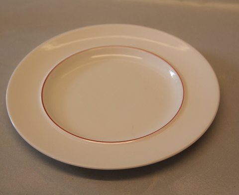 Red 3066 Cake plate 17 cm (617) Royal Copenhagen faience red top or red line -4 ALL Seasons 