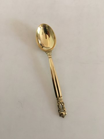 Georg Jensen Konge Forgyldt Sterling sølv Mokkaske No. 035