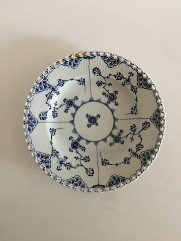 Royal Copenhagen Antik Musselmalet Helblonde Tallerken