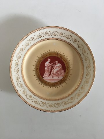Bing & Grøndahl Tidlig tallerken med Thorvaldsen motiv.