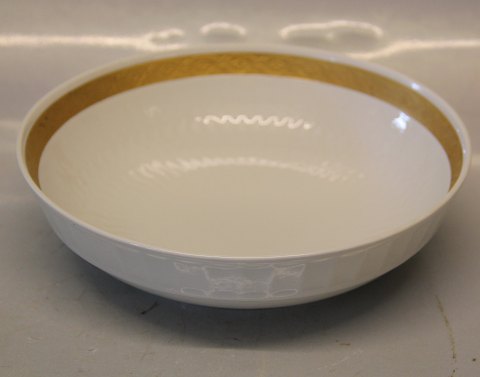 Royal Copenhagen Gold Fan Dinnerware 414-11526 Skål 6 x 22,5 cm 90 cl., (1114577)