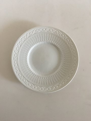 Royal Copenhagen Hvid Vifte Sidetallerken No. 11522