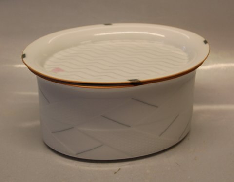 Bing & Grøndahl B&G 1846-5524 Oval Lågskål 11 x 22 x 16.5 cm Bodil Manz (låg 1838-5523)