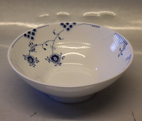 ELEMENTS Blue Fluted  Danish Porcelain 575-1 Bowl  6 x 18.3 cm (1017484) Blue Elements