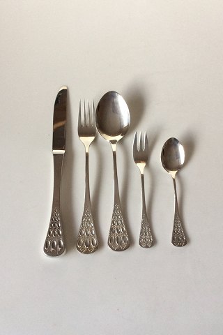 Bjørn Wiinblad Rosenthal Romanze / Romance Sterling Sølv Bestik 12 personer 69 dele
