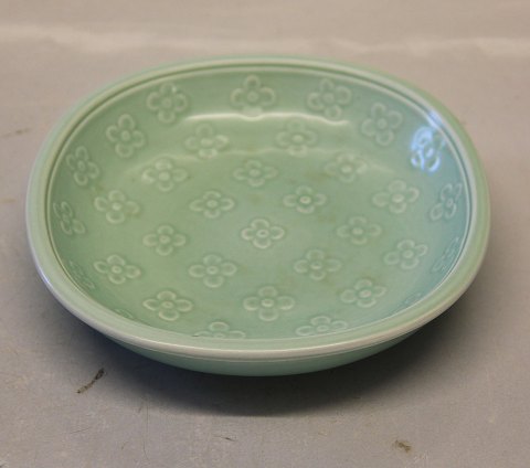 2636 Marselis Mint Green bowl 14.5 x 3 cm.  Aluminia Royal Design  Nils Thorson 1953