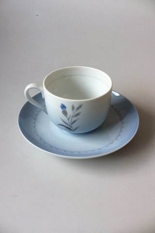 Bing & Grøndahl Demeter / Blå Kornblomst Kaffe og Underkop No 103