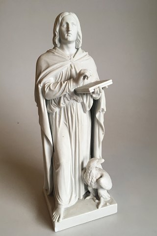 Royal Copenhagen Composite Resin Figurine of Apostle Johannes by Bertel Thorvaldsen
