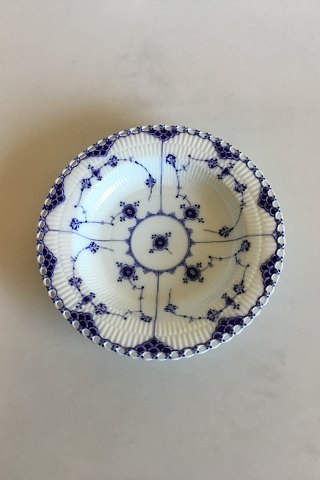 Tidlig Royal Copenhagen Musselmalet Helblonde med gennembrudt kant Dyb Tallerken No 1/1078