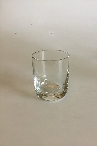 Holmegaard Cylinder-shaped Whiskey Glass Grinded. From the beginning of the 20th century