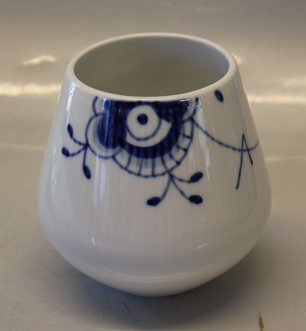 Kongelig Dansk Mega Musselmalet 680-1 Vase, lille, 12 cm (1020514) Blå Mega Mussel