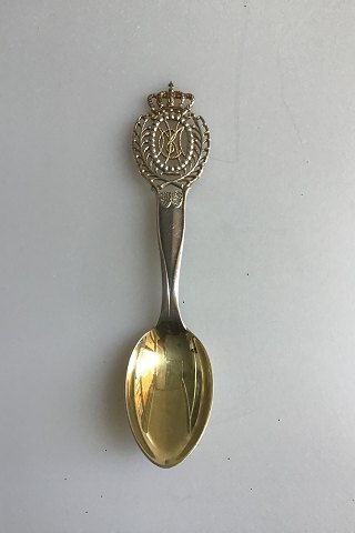 Anton Michelsen Mindeske i forgyldt Sterling Sølv fra 1933.
