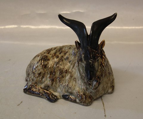 Royal Copenhagen Art Pottery 22649 RC Ram 14.5 x 17 cm - small version of 20853 Karl Larsen January 1977