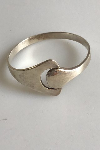 Hans Hansen Sterling Sølv Armring Puzzle
