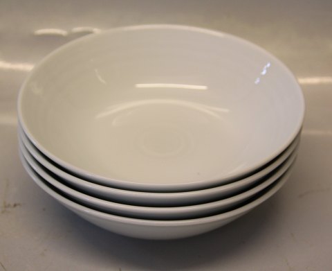Edith Sonne White Porcelain / B&G Stoneware  323 Soup plate / Cerial Bowl 4 x 17.5 cm