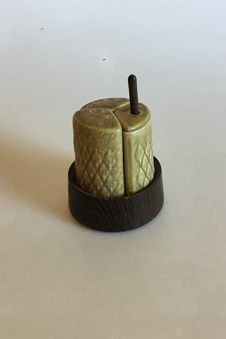 Bing & Grondahl Jens Quistgaard Salt, Pepper and Mustard Set from the Relief Series