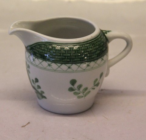 Aluminia Faience Green Tranquebar 0954-12 Creamer 8 cm