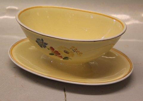 Royal Copenhagen Aluminia fajance  Elisabeth Sovseskål, oval ca 23 x 15 cm (1523)
