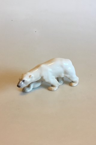 Bing og Grøndahl Figur af Isbjørn No. 2218