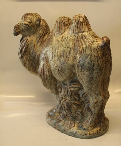 Royal Copenhagen Art Pottery 20968 RC Camel ca 40 x  40 cm Karl Larsen, May 1949 Limited #0 of #15