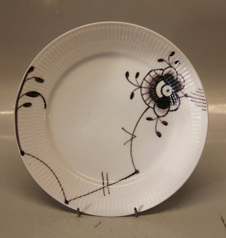 Kongelig Dansk Mega Musselmalet 622-1 Plate, 22 cm, Mega Black (1017470)