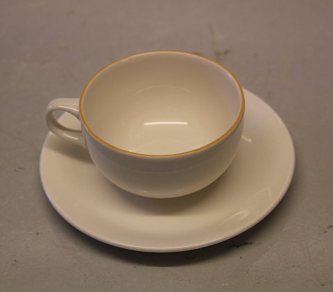 Yellow Line 3042 Cup with handle 5 x 8 cm (069) Royal Copenhagen faience Yellow  - 4 ALL Seasons